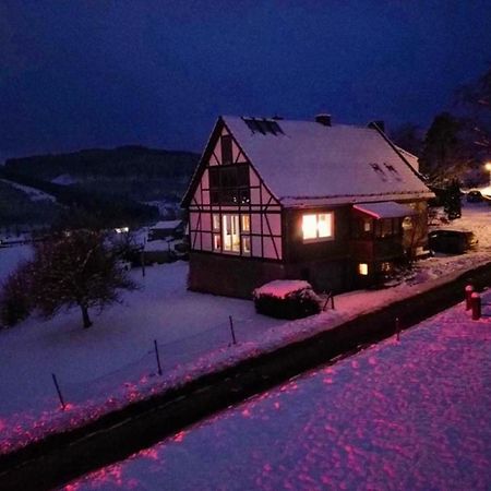 Ferienwohnung Am Denkmal Bad Berleburg Bagian luar foto