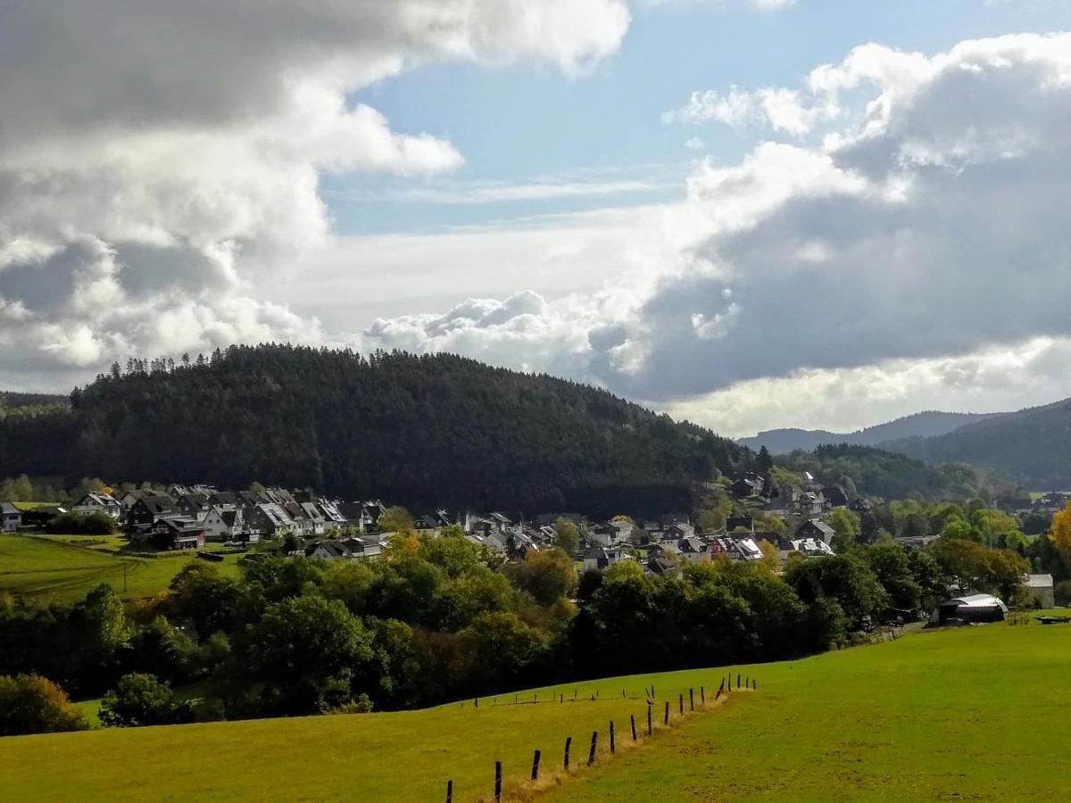 Ferienwohnung Am Denkmal Bad Berleburg Bagian luar foto